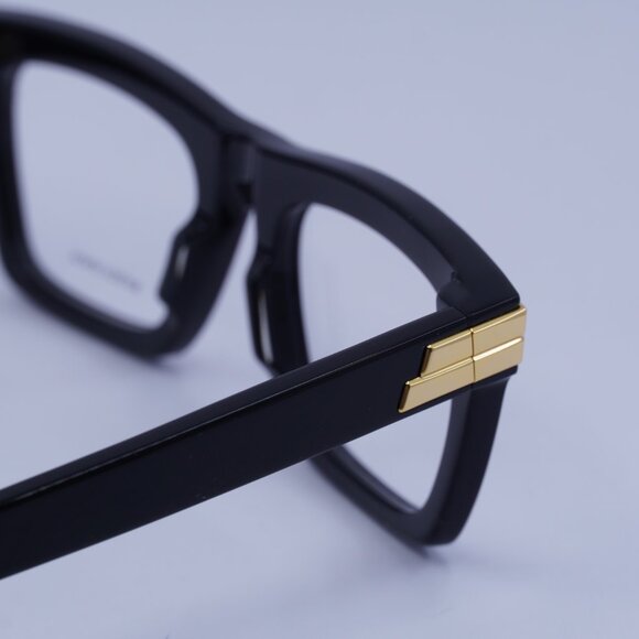 Bottega Veneta BV1059O 001 Eyeglasses Black 51mm Rectangle Frame - Picture 9 of 11